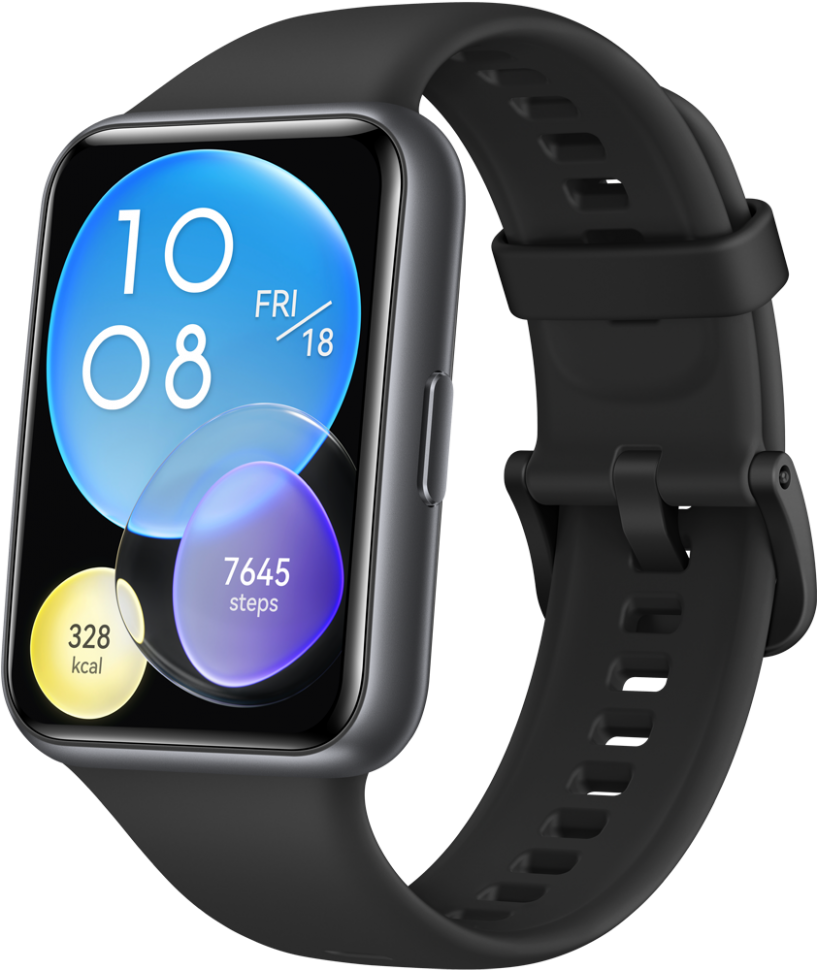 Часы HUAWEI Watch FIT 2 Active Edition Черные (Yda-B09S)