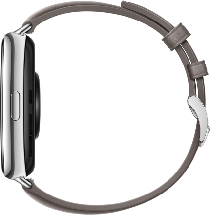 Часы HUAWEI Watch FIT 2 Classic Edition кожаный ремешок Серые (Yda-B19V)