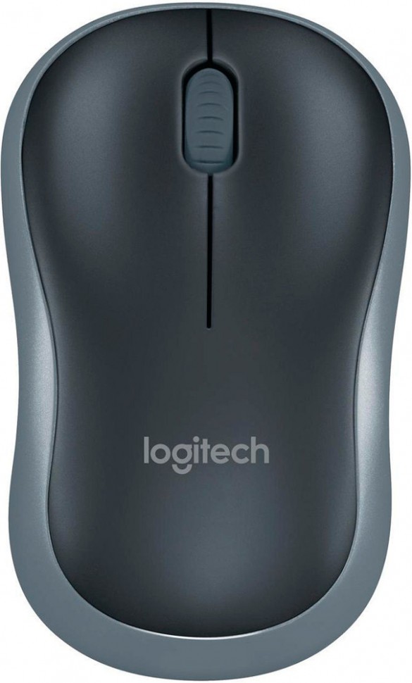 Мышь беспроводная Logitech M185 Grey Мышь беспроводная Logitech M185 Grey