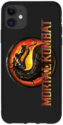 Клип-кейс Deppa Apple iPhone 11 Warner Brothers Mortal Kombat logo