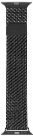 Ремешок для умных часов uBear Spark для Apple Watch 42|44|45|49 mm стальной Черный (WB02BL02ML-AW)