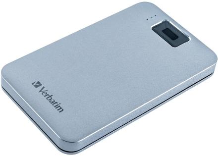 Внешний жесткий диск Verbatim EXECUTIVE FINGERPRINT SECURE HDD USB 3.2 GEN 1 USB-C 2TB Серый