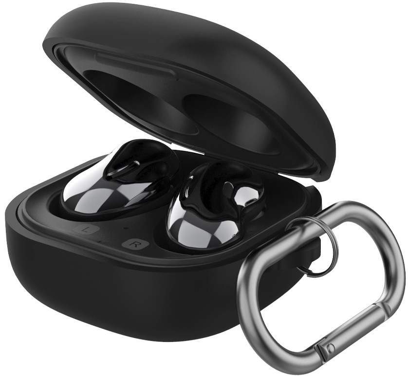 Чехол Deppa Samsung Galaxy Buds Live/Pro Black Чехол Deppa Samsung Galaxy Buds Live/Pro Black