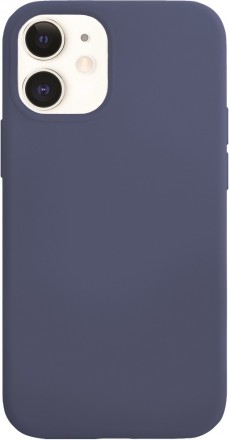 Клип-кейс VLP iPhone 12 mini liquid силикон Blue