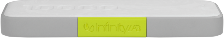 Внешний аккумулятор InfinityLab InstantGo Built-in Type-C 10000 mAh White (ILING10000CWHT)