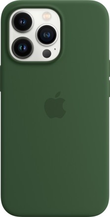 Клип-кейс Apple MagSafe iPhone 13 Pro силиконовый Зеленый клевер (MM2F3ZE/A)