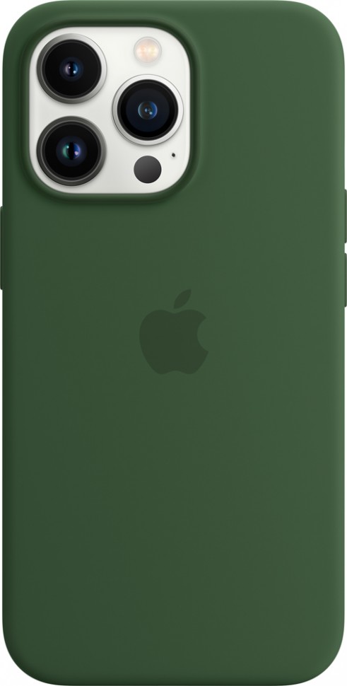 Клип-кейс Apple MagSafe iPhone 13 Pro силиконовый Зеленый клевер (MM2F3ZE/A)