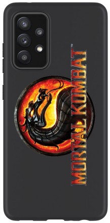 Клип-кейс Deppa Samsung Galaxy A52 Warner Brothers Mortal Kombat logo