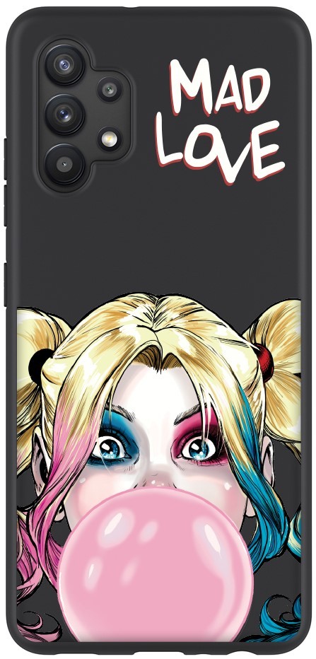 Клип-кейс Deppa Samsung Galaxy A32 DC Comics Harley Quinn 01 logo