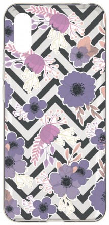 Клип-кейс RedLine Xiaomi Redmi 9A принт Цветы 01