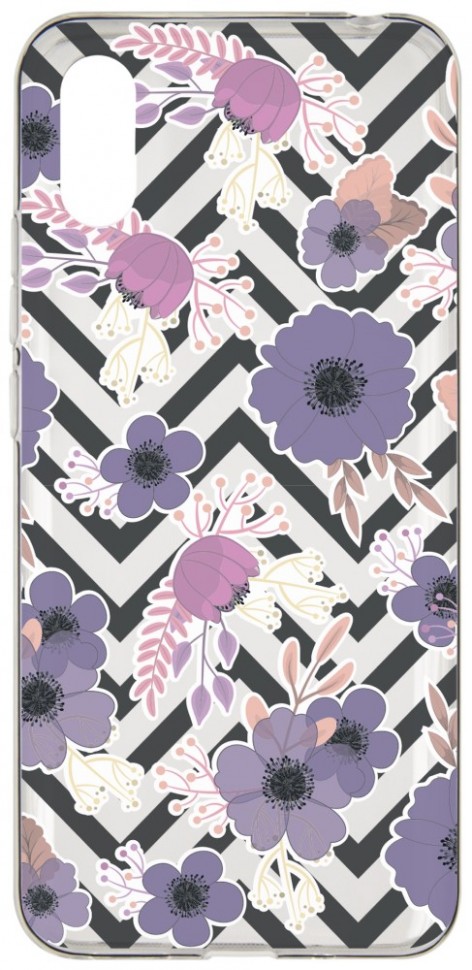 Клип-кейс RedLine Xiaomi Redmi 9A принт Цветы 01