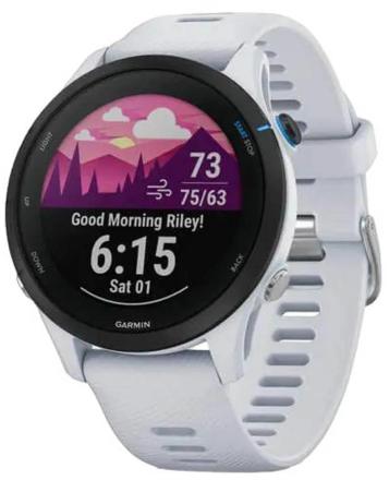 Часы Garmin Forerunner 255 Music Белые