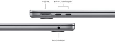 Ноутбук Apple MacBook Air 13&quot; (2024) M3 16/512 Гб Серый космос (MXCR3)