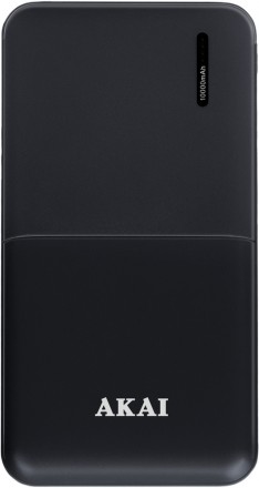 Внешний аккумулятор Akai BE-10001B 10000 mAh Type-C Black