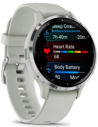 Часы Garmin Venu 3s Зеленые