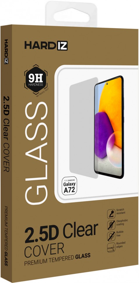 Стекло защитное Hardiz Samsung Galaxy A72 прозрачное Стекло защитное Hardiz Samsung Galaxy A72 прозрачное
