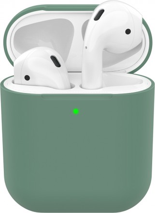 Чехол Deppa AirPods 2 Ultra Slim Dark Green