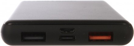 Внешний аккумулятор RedLine PDP-3А 10000 mAh+кабель Type-C c функцией Power Delivery Black