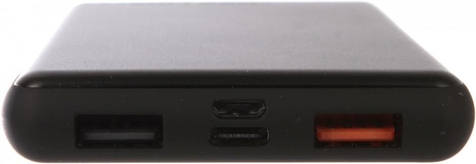 Внешний аккумулятор RedLine PDP-3А 10000 mAh+кабель Type-C c функцией Power Delivery Black