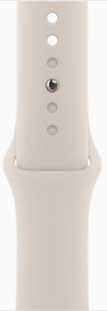 Часы Apple Watch Series 9 GPS 45мм корпус из алюминия Сияющая звезда + ремешок Sport Band Сияющая звезда