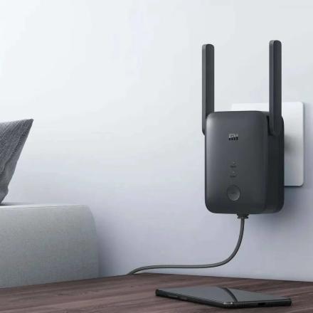 Ретранслятор Wi-Fi сигнала Xiaomi Range Extender AC1200 EU Черный