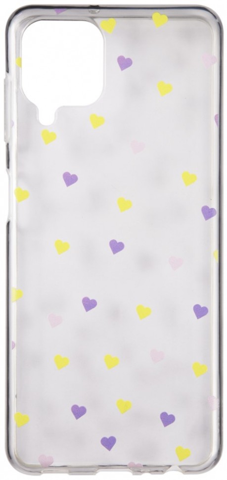 Клип-кейс RedLine Samsung Galaxy M12 принт Сердечки 01 Клип-кейс RedLine Samsung Galaxy M12 принт Сердечки 01