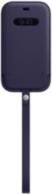 Чехол-конверт Apple iPhone 12/12 Pro MagSafe кожаный темно-фиолетовый (MK0A3ZE/A)