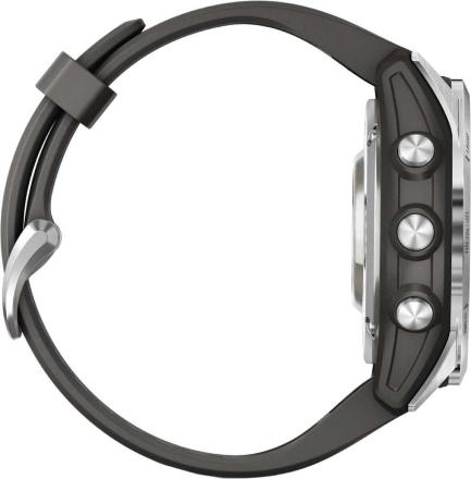 Часы Garmin Fenix 7s Pro Solar Серебристые