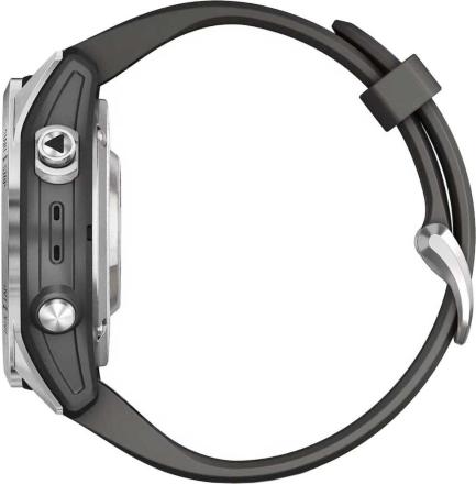 Часы Garmin Fenix 7s Pro Solar Серебристые