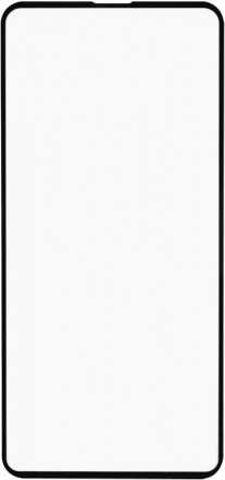 Стекло защитное RedLine Xiaomi Redmi Note 10 черная рамка