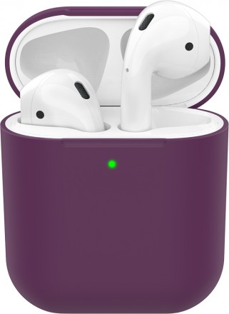 Чехол Deppa AirPods 2 Ultra Slim Lavender