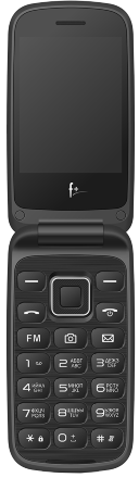 Мобильный телефон F+ Flip 3 Dual sim Черный