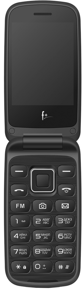 Мобильный телефон F+ Flip 3 Dual sim Черный Мобильный телефон F+ Flip 3 Dual sim Черный