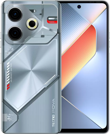 Смартфон TECNO POVA 6 Neo 8/256 Гб Серебристый
