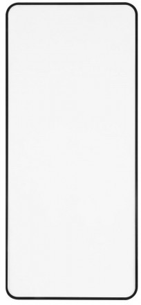 Стекло защитное RedLine Oppo Reno 5 черная рамка