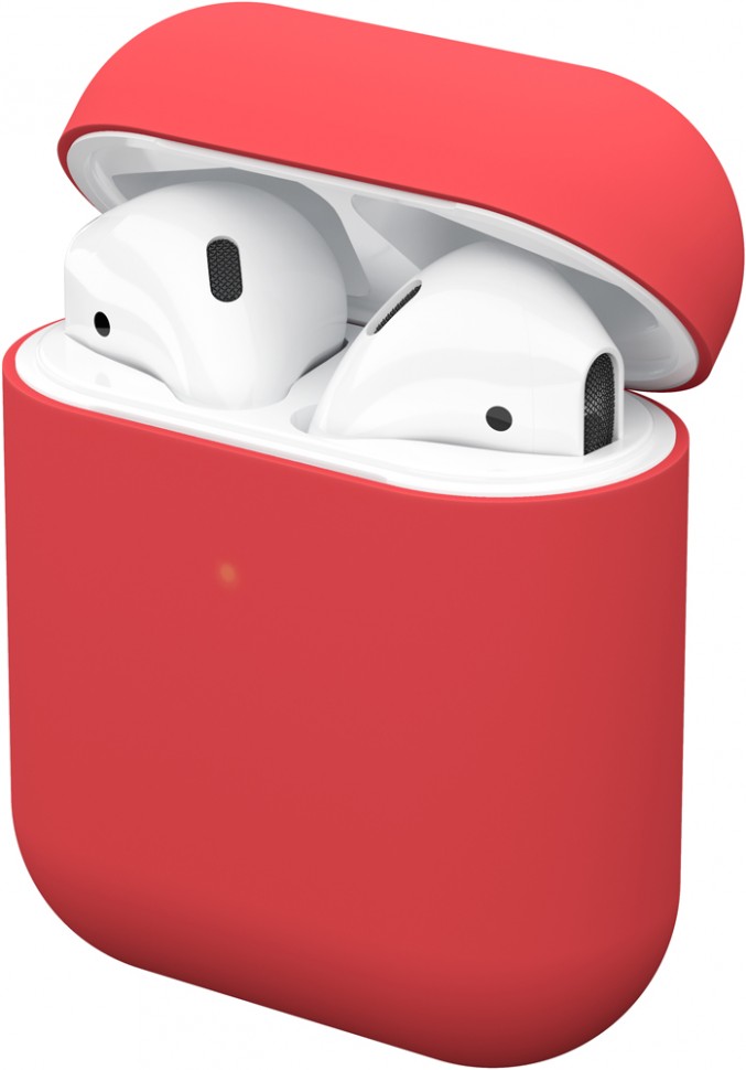 Чехол uBear AirPods 2 TouchCase light Red Чехол uBear AirPods 2 TouchCase light Red
