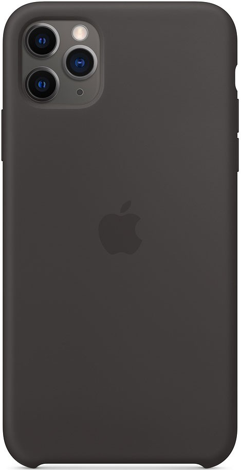 Клип-кейс Apple iPhone 11 Pro Max MX002ZM/A силиконовый Черный