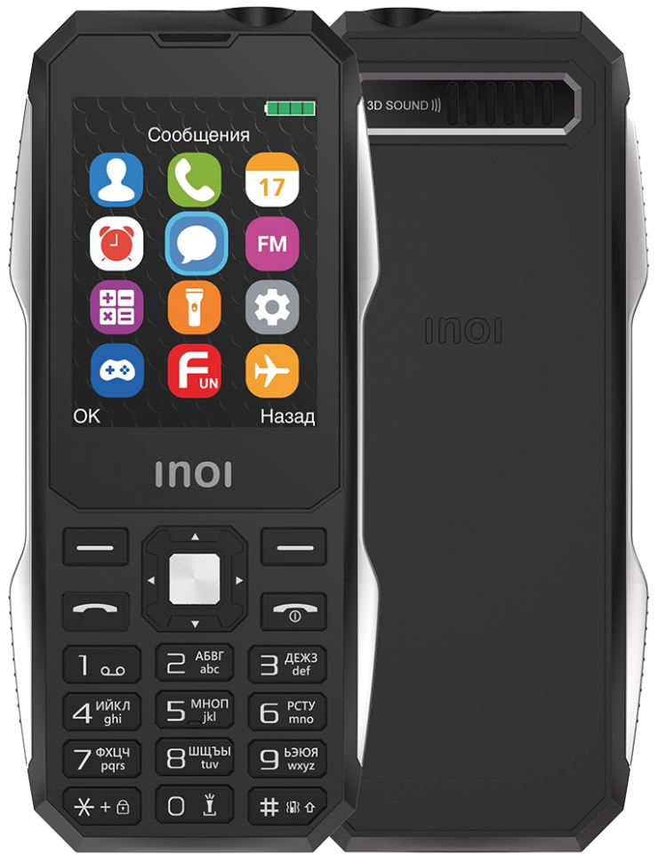 Мобильный телефон INOI 244Z Dual sim Черный Мобильный телефон INOI 244Z Dual sim Черный