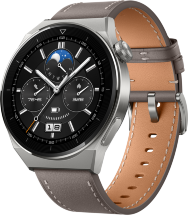 Часы HUAWEI Watch GT 3 Pro кожаный ремешок Серые (Odn-B19V)
