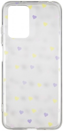 Клип-кейс RedLine Xiaomi Redmi 10 принт Сердечки 01
