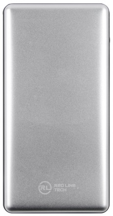 Внешний аккумулятор RedLine PDP-3А 10000mAh + кабель Type-C c функцией Power Delivery Silver