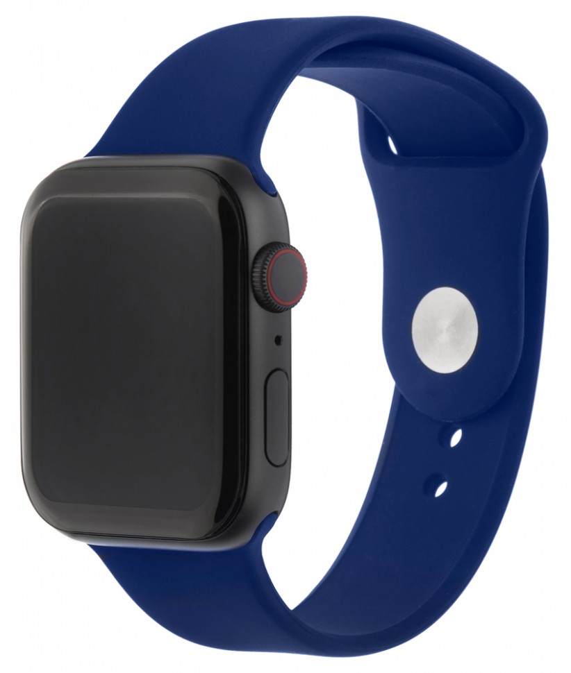 Ремешок для умных часов InterStep Sport Apple Watch 38/40мм силиконовый Blue Ремешок для умных часов InterStep Sport Apple Watch 38/40мм силиконовый Blue