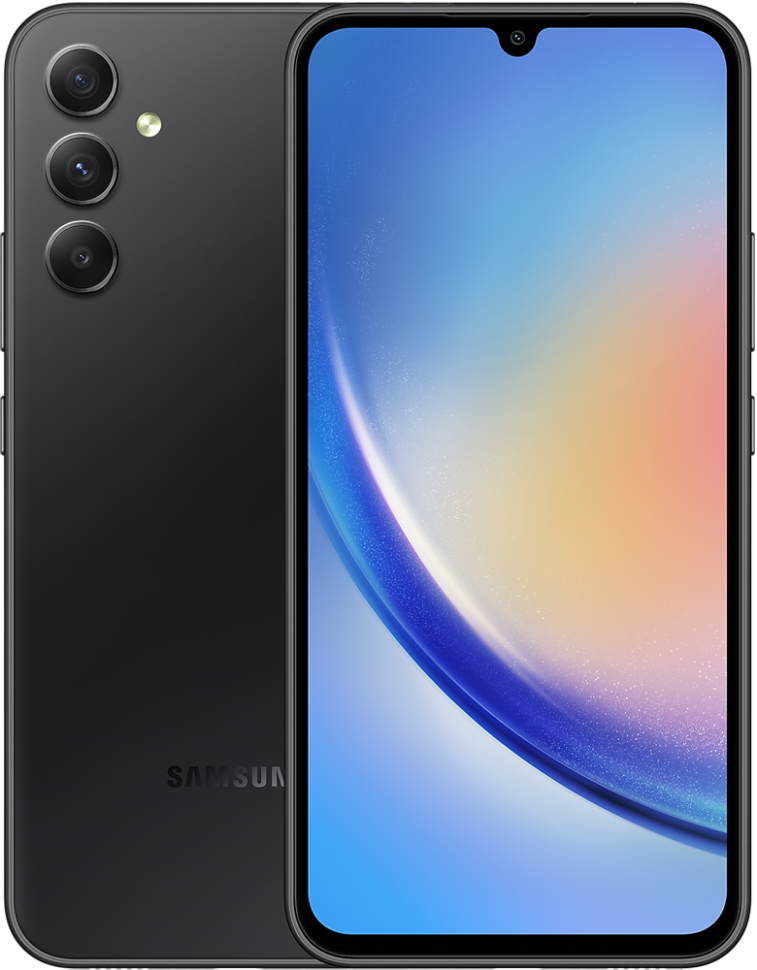 Смартфон Samsung Galaxy A34 8/256Gb 5G Графит (SM-A346) Смартфон Samsung Galaxy A34 8/256Gb 5G Графит (SM-A346)