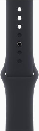 Часы Apple Watch SE 2023 GPS 44мм корпус из алюминия Темная ночь + ремешок Sport Band Темная ночь (new)