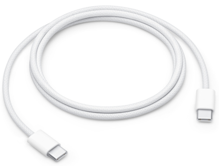 Дата-кабель Apple USB-С 60W 1м Белый (MQKJ3AM/A)