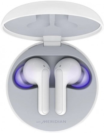 Беспроводные наушники с микрофоном LG TONE Free HBS-FN6 White