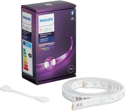 Лента светодиодная Philips 1 метр Col Lightstrip Plus EU/UK