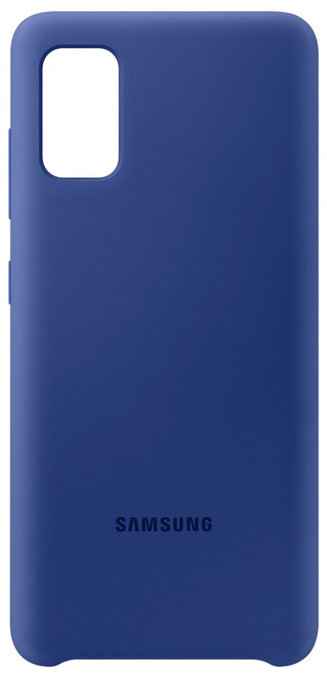 Клип-кейс Samsung A41 силиконовый Blue (EF-PA415TLEGRU) Клип-кейс Samsung A41 силиконовый Blue (EF-PA415TLEGRU)