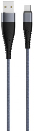 Дата-кабель OLMIO Solid Type-C 1м Titan