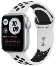 Часы Apple Watch Nike SE GPS 40мм корпус из алюминия серебряный + ремешок платиновый (MYYD2RU/A)